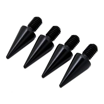 Afbeelding van PrecisionGeek Zwart Aluminium Luidspreker Spikes/Boxen Spikes M8 L 20mm 4 stuks