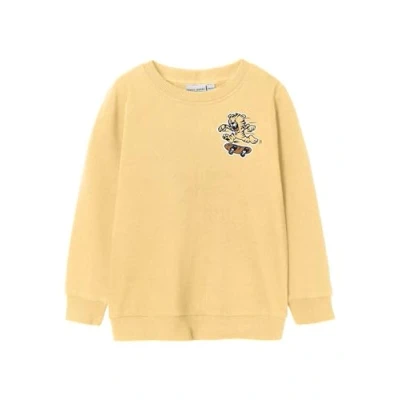 Afbeelding van Name It mini jongens trui VASHA Golden Haze Wild Racer Regular Fit