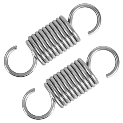 Afbeelding van GUNGY Trekveren met haak, roestvrij staal, spanveer, trekveer, 60 mm, buitendiameter 20 draaddiameter 2,5 maximale trekkracht 14 kg, x 2 stuks