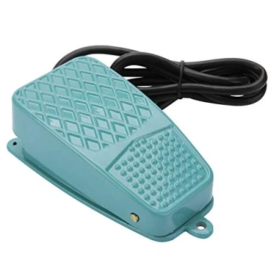 Afbeelding van Voetschakelaar TFS 2 trapschakelaar, metaal, Momentary AC 250 V 10 A SPDT NO NC, CE getest