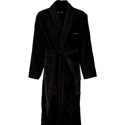 Afbeelding van Lindbergh Badjas, Heren, Maat: Large, Black