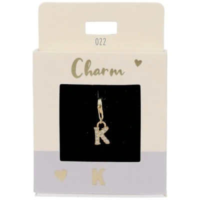 Afbeelding van Depesche Hanger &quot;Express yourself&quot; design 022 Letter K
