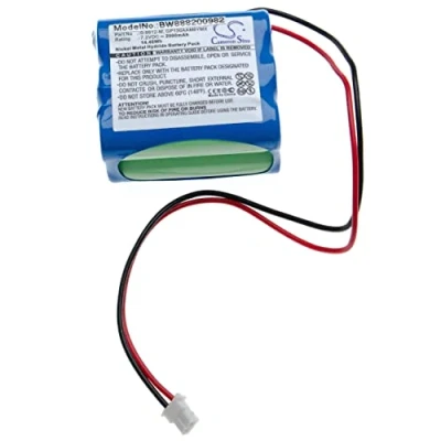 Afbeelding van vhbw Accu compatibel met Visonic 0 9912 H, W, Powermax Plus, Powermax+ alarmsysteem, alarmsysteem (2000mAh, 7.2V, NiMH)