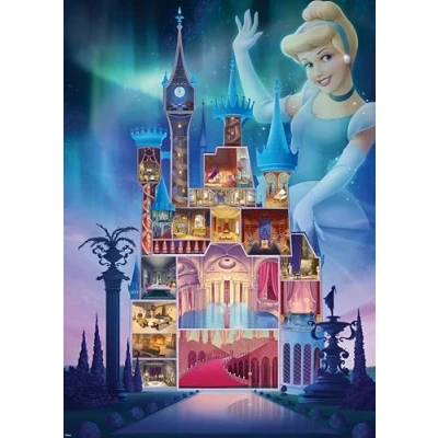 Afbeelding van Ravensburger Legpuzzel Castles Cinderella, 1000st.