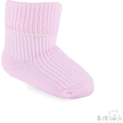 Afbeelding van Soft Touch Babysokken 0 3 Mnd Roze Meisjes S03