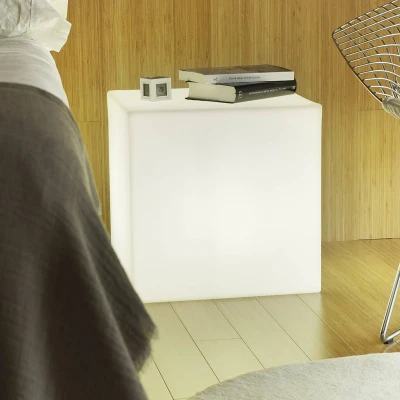 Afbeelding van Newgarden Cuby LED sfeerlamp met snoer, 40x40cm