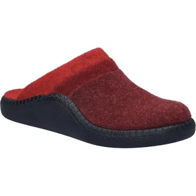 Afbeelding van Josef Seibel Dames Pantoffel Muil Monaco 06 54706 412 Rood Maat 40