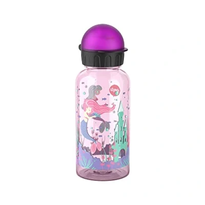 Afbeelding van Emsa N30516 Kids Tritan drinkfles Inhoud: 0,4 liter 100% veilig/praktisch/hygiënisch/dicht/veilig slimme drinksluiting robuust design: zeemeermin