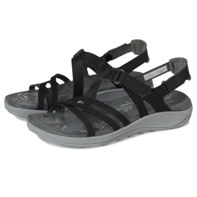 Afbeelding van Merrell Women&#039;s Harbor Backstrap Sandaal, Zwart, 3 UK, 36 EU