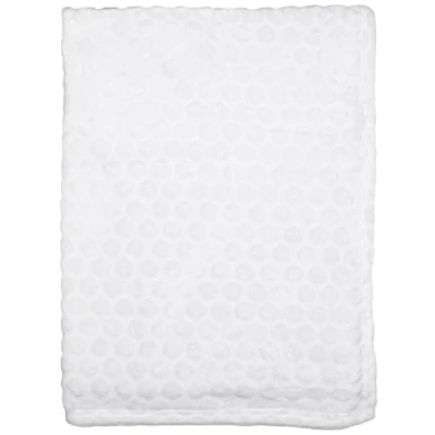Afbeelding van Clair de Lune Marshmallow babydeken 100% superzacht polyester, kinderwagen/moses mand (90 x 70 cm) wit