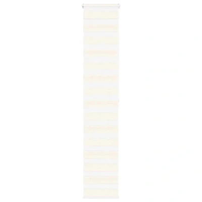 Afbeelding van vidaXL Zebra rolgordijn 50x200 cm stofbreedte 45,9cm marmerbeige