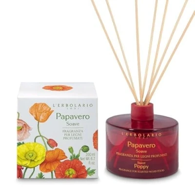 Afbeelding van Erbolario geur voor geurhout papaver Soave 200 ml