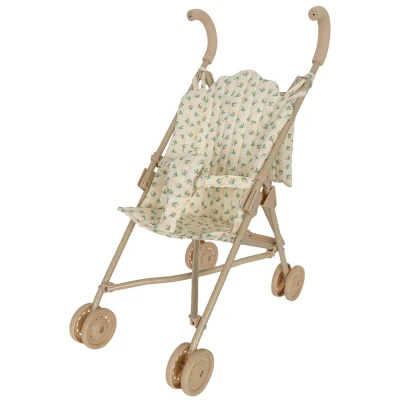 Afbeelding van Poppenwagen Konges Sløjd Doll Stroller Fleur Coloré