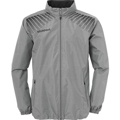 Afbeelding van Uhlsport Goal Regenjas Donker Grijs Melange Zwart Maat 128
