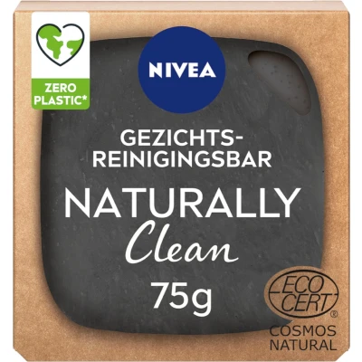 Afbeelding van Nivea Naturally Clean Zuiverende Scrub Reinigingsbar 75GR