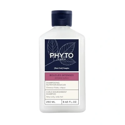 Afbeelding van Phyto Curls Intense Nutrition Shampoo 250ml Voor Krullend Haar
