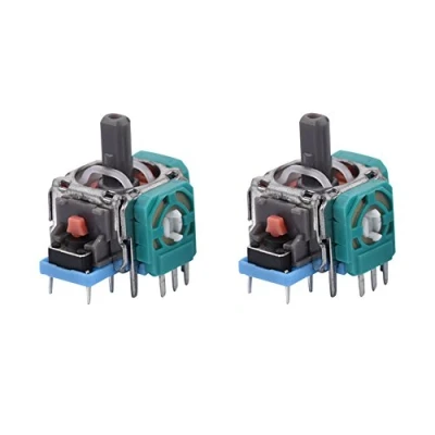 Afbeelding van 3D Joystick, 2 stuks Analoge Stick Joystick Vervanging Thumb Rocker Sensor PS4 Controller Onderdelen voor