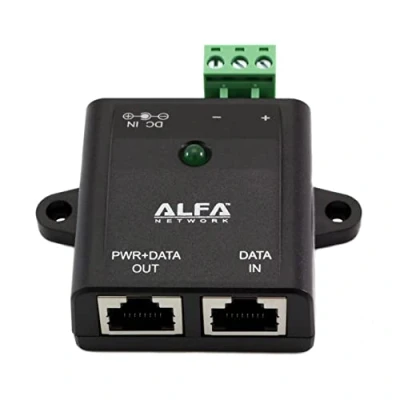 Afbeelding van Alfa Network Industrial Gigabit PoE Converter, APOE03G