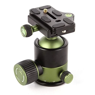 Afbeelding van Universele 20KG Metalen Zware Camera Statief Bal Hoofd w/QR Quick Release Plaat 1/4 &quot;Schroef