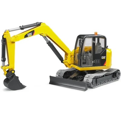 Afbeelding van CAT mini graafmachine van Bruder