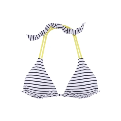 Afbeelding van Venice Beach Bikinitop schwarzweißlimette, Dames, Maat: 38xC/D, Schwarz weiß limette