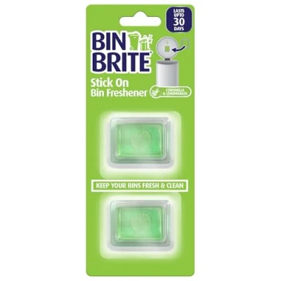 Afbeelding van Bin Brite Stick on Freshener Citronella &amp; Citroengras 2 x 5g