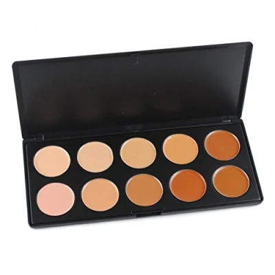 Afbeelding van FantasyDay 10 Kleur Langhoudend Full Coverage Crèmes Afdekstift Concealer Palette Correctors Gezicht Foundation Makeup Contour Kit met Make upkwasten Verberg Oneffenheden voor een Perfecte Teint