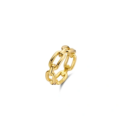 Afbeelding van TI SENTO Milano 12205SY Ring Chain zilver goudkleurig