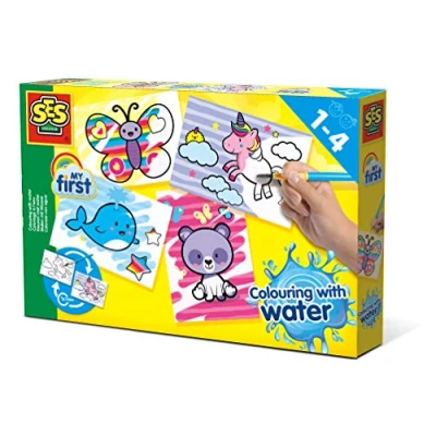 Afbeelding van Ses 14454 My First Kleuren Water Fantasie Dieren