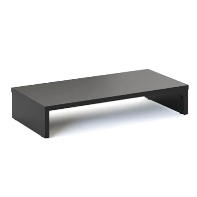 Afbeelding van RICOO Monitor stand 54 x 26 10 cm Bureau PC scherm verhoger verhogen Zwart FS0113 S