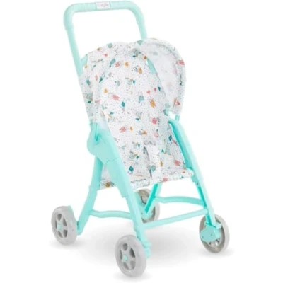 Afbeelding van Corolle Wandelwagen buggy voor poppen Blauw tot max 30cm