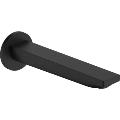 Afbeelding van Hansgrohe rebris e eengreeps badmengkraan monotrou met 2 standen mat zwart 72431670