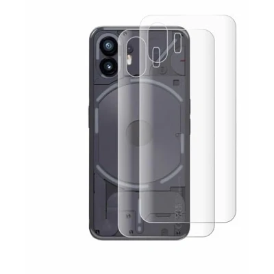 Afbeelding van BROTECT Full Cover Screen Protector voor Nothing Phone (2) (Achterkant) (2 Stuks) Schermbeschermer, 3D Curved