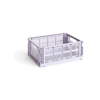 Afbeelding van Hay Colour Crate Krat RE Opbergbak M Lavender