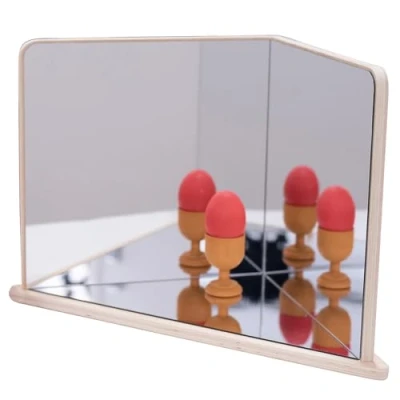Afbeelding van TickiT WOODEN 4 WAY MIRROR