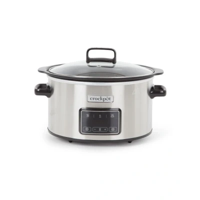 Afbeelding van Crock Pot Sizzle &amp; Stew Digital slowcooker 3,5 liter CR111 Metallic