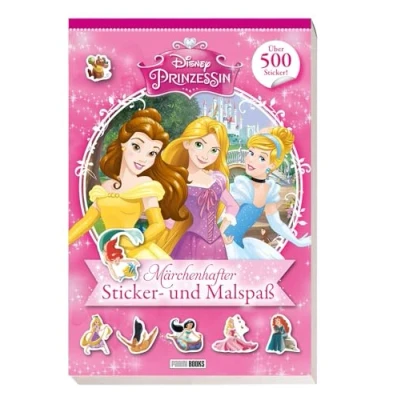 Afbeelding van Disney Prinzessin: Märchenhafter Sticker und Malspaß: über 500