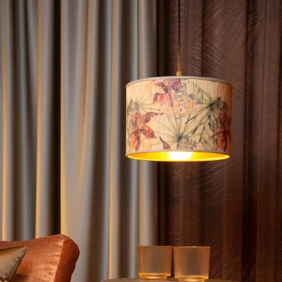 Afbeelding van Lucide TANSELLE Hanglamp Ø 30 cm 1xE27 Multicolor