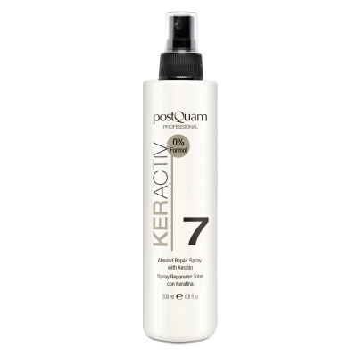 Afbeelding van Postquam HAIR CARE Keratin Spray 200 ML Haarverzorging, Maat: ml, Withe
