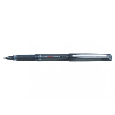 Afbeelding van Rollerpen PILOT V Ball grip VB10 zwart 0.6mm
