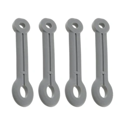 Afbeelding van 4 STKS Auto Alarm Afstandsbediening Sleutelhanger Case Ring Rubber Strap Loop Compatibel met Cobra 7777 1046 3193 3196 3198 3993 3998 7928 8186 8188