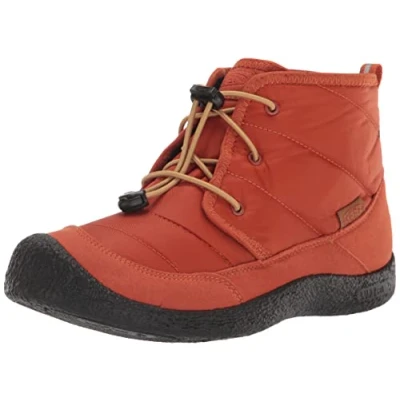 Afbeelding van KEEN Unisex Howser 2 Chukka waterdichte laarzen, Potters Clay Zwart, 35 EU