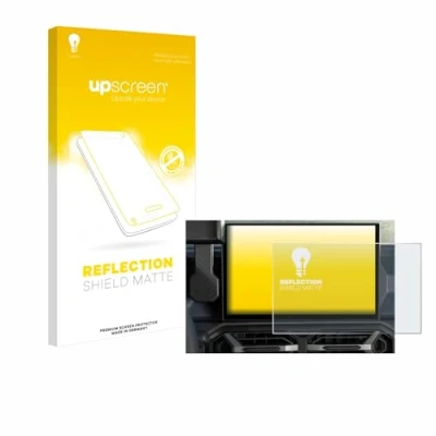 Afbeelding van upscreen Screenprotector voor Dacia Duster Infotainment System (2024) Folie Beschermfolie anti glare matte