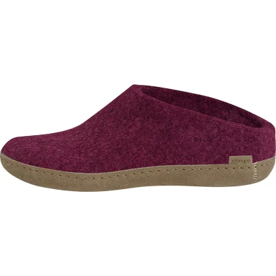 Afbeelding van Glerups Pantoffels, Dames, Maat: 49, Cranberry Wol