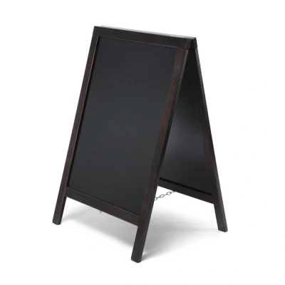 Afbeelding van Natura Krijtstoepbord Classic Zwart 55 x 85 cm