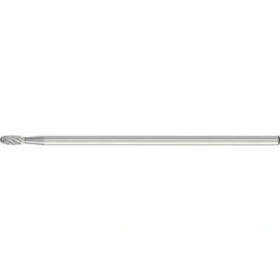Afbeelding van PFERD 21210087 Freesstift Hardmetaal Druppel Lengte 75 mm Afmeting, Ø 3 Werklengte 7 Schachtdiameter 1 stuks