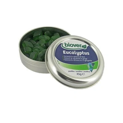 Afbeelding van Biover Eucalyptus Pastilles, 45 gram