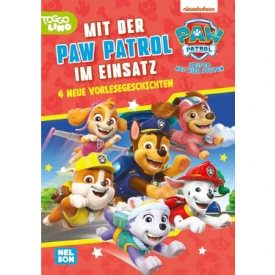 Afbeelding van PAW Patrol Geschichtenbuch: Mit der im Einsatz: 4 neue Vorlesegeschichten TV Folgen spannend nacherzählt für Kinder ab 3 Jahren