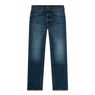 Afbeelding van Lee Herenjeans met ritssluiting, regular straight fit, rechte pijp, Rusty Klinknagel, 36W / 32L