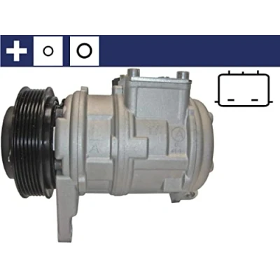 Afbeelding van Compressor, airconditioning MAHLE ACP 834 000S